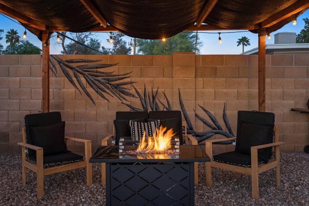 Modern Tempe Home With Heated Pool, Asu Екстер'єр фото